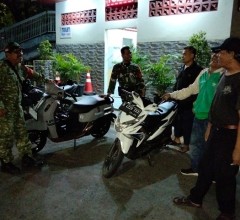 Koramil 03/Ps.Rebo-Ciracas Gelar Patroli/Siskamling Jaga Kondusivitas Wilayah