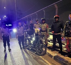 Koramil 03/Ps.Rebo-Ciracas Bersama Komduk Perketat Patroli Kamtibmas