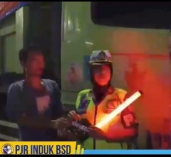Patroli Antisipasi ODOL, Induk PJR BSD Korlantas Polri Awasi Truk yang Melebihi Batas Muatan