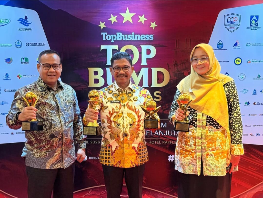 Bikin Bangga! PDAM Tirta Benteng Dorong Tangerang Raih Prestasi Nasional