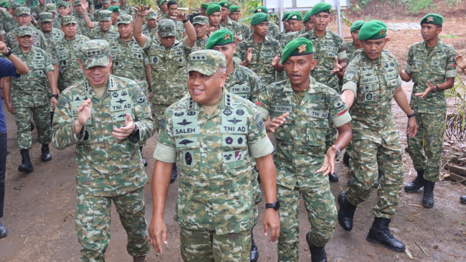 Wakasad Tinjau Pembangunan Yon TP 942/Arya Wangsakara di Tangerang