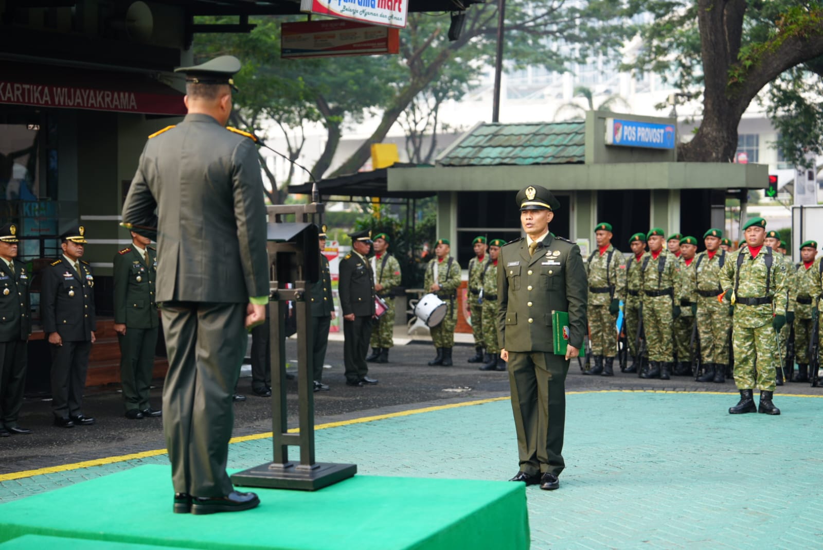 PANCASILA PEMERSATU BANGSA, DANREM 052/WIJAYAKRAMA PIMPIN UPACARA PERINGATAN HARI LAHIR PANCASILA TA