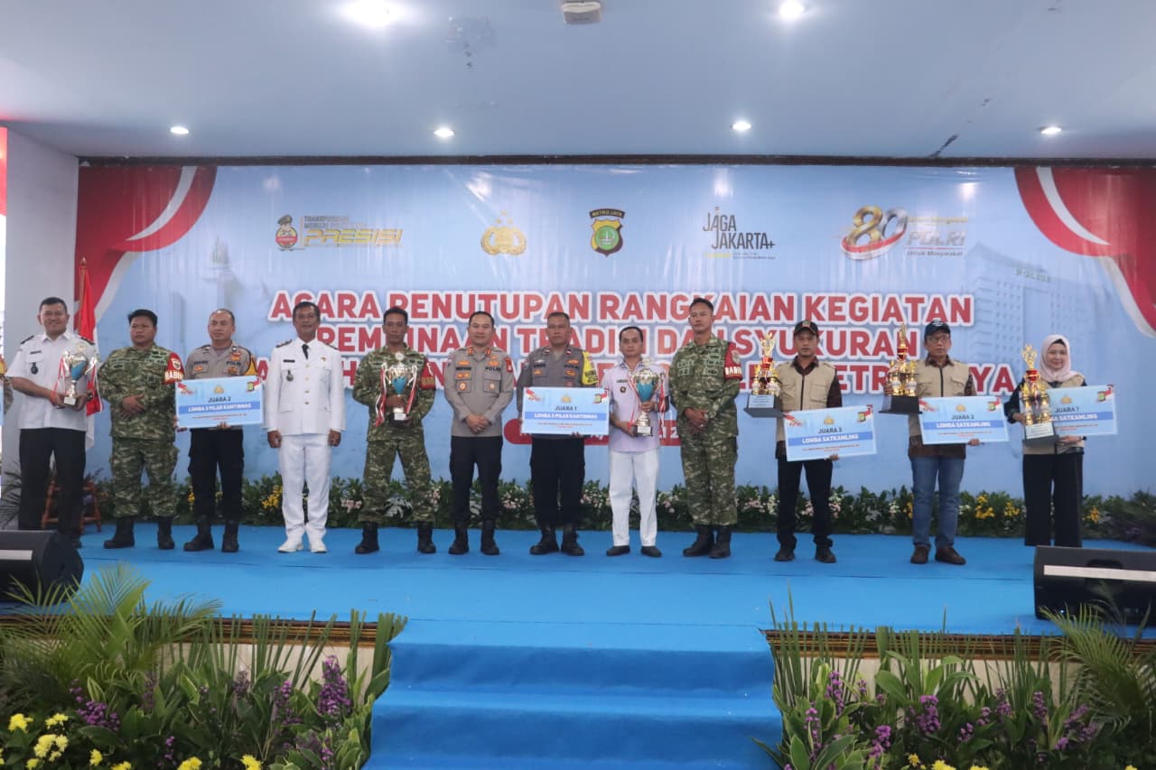 Tiga Pilar Pamulang Raih Juara II Lomba Tiga Pilar Tingkat Polda Metro 