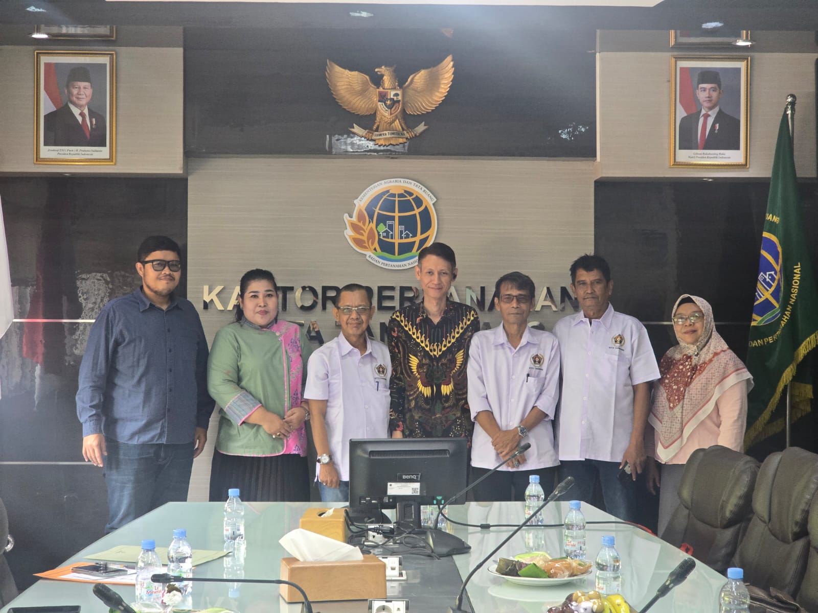 Kantah Kota Tangerang Jadi Pilot Project Transformasi Layanan, PWI Siap Perkuat Edukasi Publik