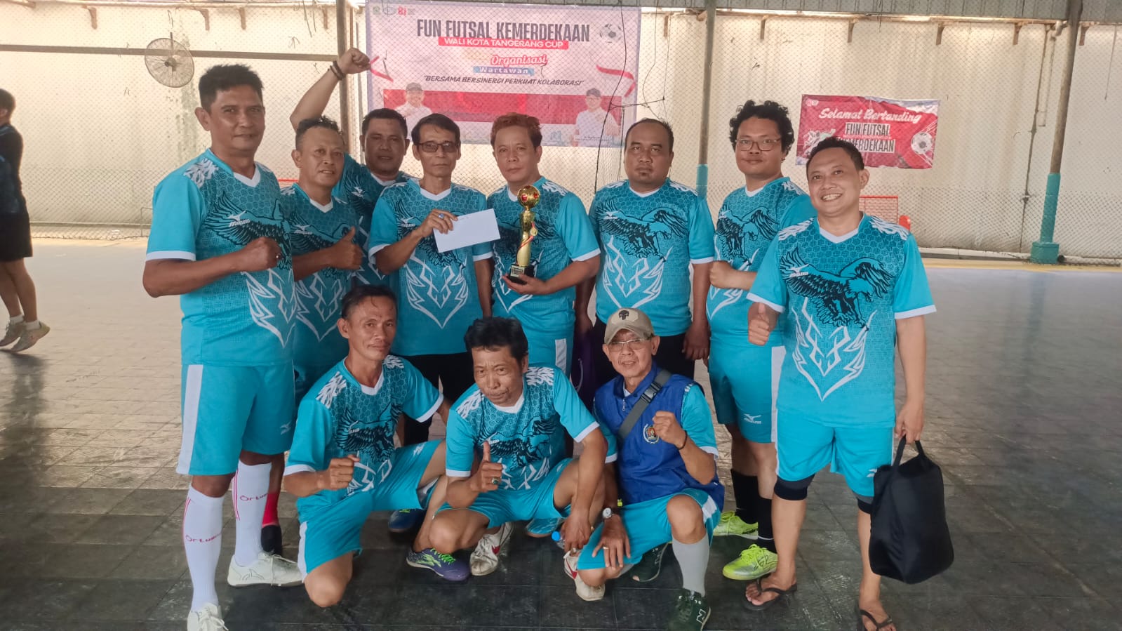 SIWO PWI Kota Tangerang Raih Juara II Fun Futsal Kemerdekaan Walikota Tangerang CUP 2026