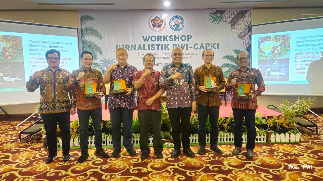 PWI dan GAPKI Gelar Workshop di Yogyakarta, Komitmen Bersama Kawal Industri Sawit Nasional*
