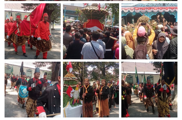 Grebeg Maulud Keraton Kasunanan Surakarta Dilepas Sinuhun Pakubuwono XIV Purboyo