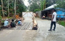 PEMBANGUNAN JEMBATAN BETON GARUDA DI KELURAHAN SEMPAJA UTARA