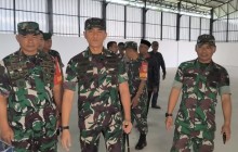 Dandim 0723/Klaten Tinjau Pembangunan KDKMP Di Candirejo, Ikuti Vicon Percepatan Bersama Wapang TNI