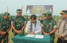 Satukan Langkah Bangun Negeri Dari Desa, Upacara TMMD Sengkuyung Tahap II 2026 Desa Solodiran Di Gel