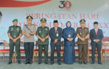 Kasdim Klaten Hadiri Upacara Peringatan Hari Otonomi Daerah XXX Tahun 2026 Tingkat Kabupaten Klaten