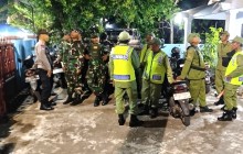 Patroli Gabungan TNI-Polri Dan Linmas Jaga Stabilitas Keamanan Wilayah Juwiring