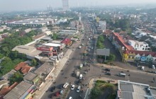 Dishub Tangsel Dan DSDABMBK Bergerak Atasi Botltle Neck Di Depan SPBU BP-AKR