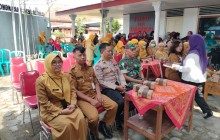 Babinsa Koramil 11/Karangnongko Hadiri Launching Desa Pilot Project Posyandu 6 SPM