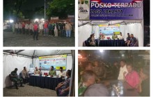Patroli Malam Minggu, Koramil 04/Pulogadung Bersama Warga Perkuat Keamanan Wilayah