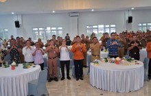 Kasdim 0901/Samarinda Hadiri Apel Siaga Sensus Ekonomi 2026 di Gedung Arutala Ballroom Bapperida