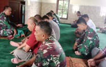 Prajurit dan ASN Kodim 0723/Klaten Gelar Doa Bersama Keselamatan Prajurit TNI AD Dan Bangsa