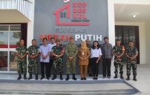 Kunjungi KDKMP Barenglor, Dandim 0723/Klaten Ikuti Vicon Bersama Wapang TNI