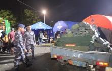 AKSI CEPAT TANGGAP, TNI AL KODAERAL III ULURKAN BANTUAN UNTUK KORBAN KEBAKARAN KEMAYORAN* 