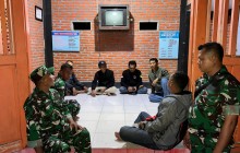 Danramil 19/Trucuk Sambangi Pos Kamling Dukuh Gaden, Perkuat Sinergi Jaga Kamtibmas