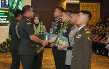 DIRJIANBANGDIK SESKOAL HADIRI UPACARA PENUTUPAN DIKREG SESKOAD ANGKATAN KE-67 TA 2026