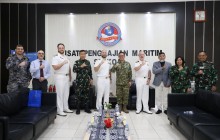 PERKUAT HUBUNGAN BILATERAL, SESKOAL MENERIMA KUNJUNGAN KEHORMATAN HEAD OF SPC-AUSTRALIA