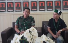 Dandim 0901/Samarinda Terima Audiensi Ketua Umum HMI Cabang Samarinda