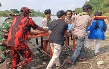 Kodim 0701/Banyumas Gelar Latihan Aplikasi Sistem Blok Penanggulangan Bencana Alam Banjir