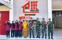 Perkuat Ekonomi Desa, Dandim 0723/Klaten Tinjau Koperasi Merah Putih Di Mireng Trucuk