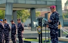 WADAN KODAERAL V PIMPIN PEMBERANGKATAN CALON TAMTAMA PK TNI AL GELOMBANG II TA 2026