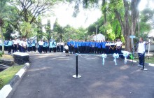 TINGKATKAN FASILITAS, DANSESKOAL RESMIKAN RENOVASI BESAR RUMDIS DAN PENGASPALAN JALAN