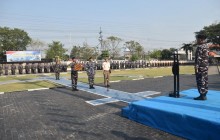 UPACARA BENDERA 17-AN KODAERAL V, PRAJURIT JALASENA HARUS CERDAS BERMEDIA SOSIAL DAN JAGA NETRALITAS