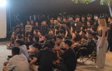 Babinsa Koramil 0901-01/Samarinda Ulu Hadiri Nobar Piala Dunia 2026 Bersama Masyarakat