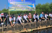 Sambut HUT ke-58 Pusrehabkeshan Kemhan, Bakti Sosial Wujud Kepedulian kepada Masyarakat Pesisir