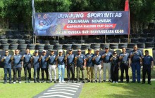 Dandim 0901/Samarinda Hadiri Lomba Menembak dalam Rangka HUT Bhayangkara ke-88.