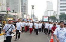 PANGDAM JAYA HADIRI OLAHRAGA BERSAMA DAN CAR FREE DAY SAMBUT HARI BHAYANGKARA KE-80 TAHUN 2026