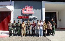 Dandim 0723/Klaten Hadiri Vicon Bersama Wakil Panglima TNI Sekaligus Tinjau KDKMP Desa Kajen