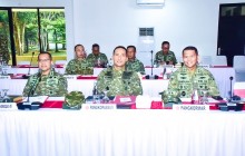 KAS KORMAR IKUTI UJI NASKAH III DAN PENGESAHAN DOKTRIN TNI "PERISAI TRISULA NUSANTARA"