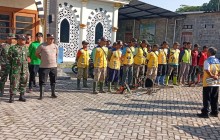 Karya Bhakti Koramil 19/Trucuk Wujud Nyata Mitigasi Banjir Dan Kemanunggalan TNI Dengan Rakyat 
