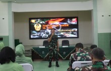 Kodim 0723/Klaten Perkuat Kesadaran Hukum Prajurit, PNS Dan Persit Melalui Penyuluhan Hukum 