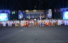 PARADE SURYA SENJA 2026 WARNAI SERAH TERIMA JABATAN PENATARAMA GENDERANG SULING GITA JALA TARUNA AAL