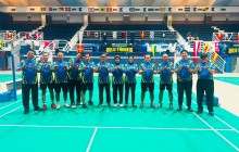 TIM BULU TANGKIS BEREGU SESKOAL BERLAGA DI PORAL TAHUN 2026 
