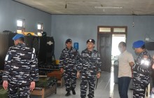 Danlanal Simeulue Disambut Forkopimda dan Seluruh Prajurit Kuatkan Keamanan Maritim Pantai Barat Ind