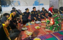 Koramil 06/Cakung Gelar Patroli/Siskamling Perkuat Sinergi Bersama Warga