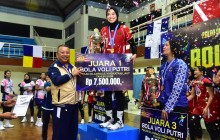 DANSESKOAL MENYERAHKAN TROFI KEJUARAAN BOLA VOLI PUTRI PORAL 2026