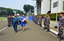 PENUH HARU, SESKOAL GELAR TRADISI PELEPASAN PERSONEL WISUDA PURNA BHAKTI SEMESTER I