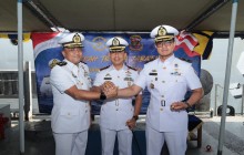 Jabatan Strategis Komandan KRI Teluk Manado-537 Resmi Diserahterimakan