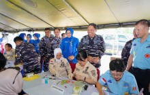 KOLABORASI UNTUK NEGERI, DANKODAERAL III LAKSANAKAN BAKTI SOSIAL DAN BAKTI KESEHATAN