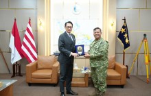 Perkuat Diplomasi Maritim Nasional, Pushidrosal Terima Audiensi Wamenlu RI