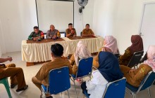 Babinsa Bantuas Hadiri Rapat Koordinasi Persiapan Lomba Kampung Hias Merah Putih